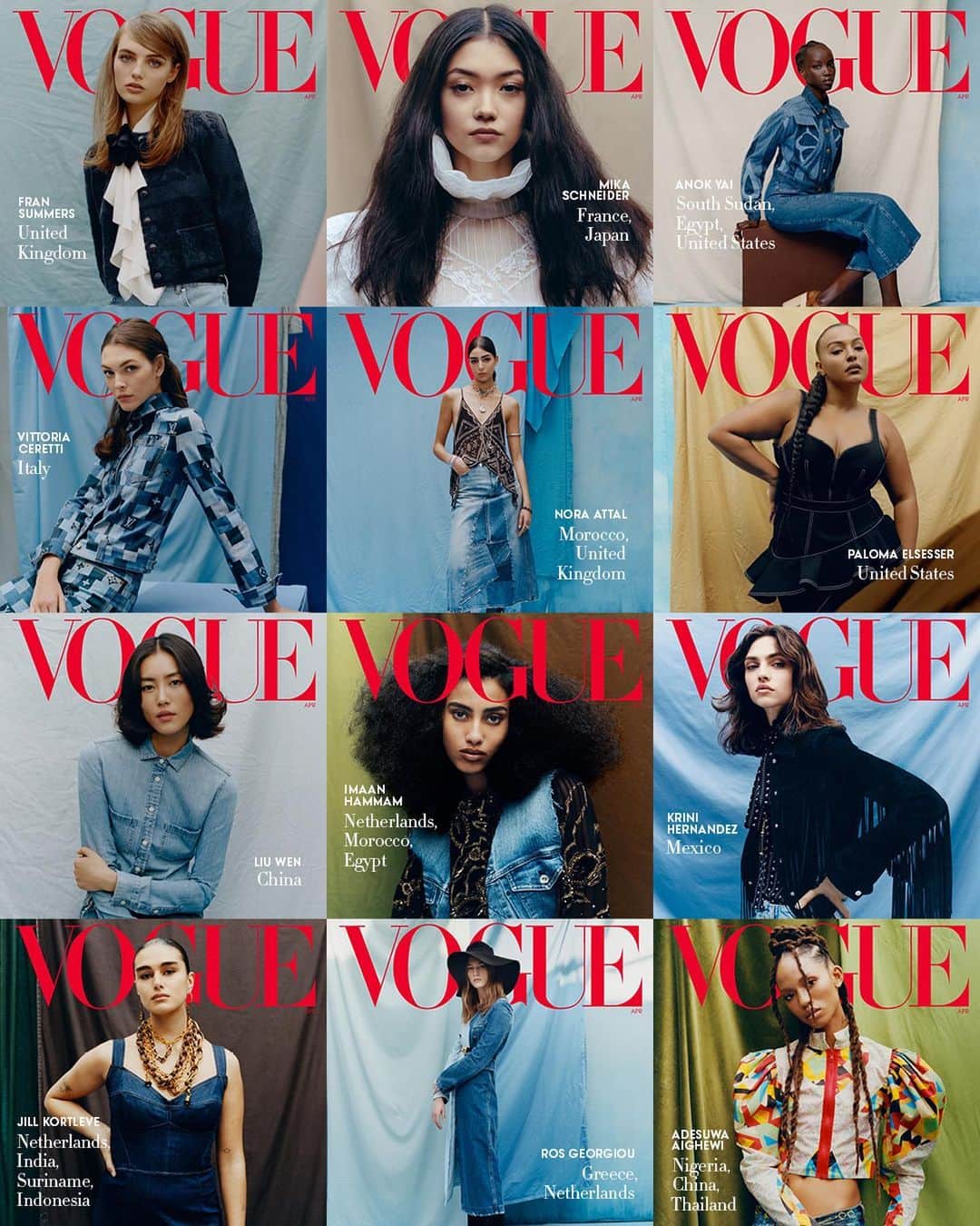 ヴィットリア・チェレッティさんのインスタグラム写真 - (ヴィットリア・チェレッティInstagram)「so unbelievably excited to share my American Vogue Cover for the April 2020 issue 😍🖤🙏🏼thank you  @voguemagazine and the whole team involved!!! @tylersphotos #CamillaNickerson @jimmypaulhair @hannah_murray1 @nnadibynature @felicitybwebb #voguebeautywithoutborders」3月12日 21時10分 - vittoria