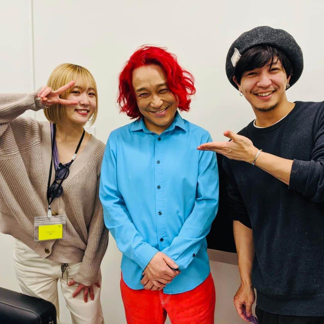 永野さんのインスタグラム写真 - (永野Instagram)「しばらくは赤髪でいきます #ぐるナイ #newhair」3月12日 21時30分 - naganoakunohana