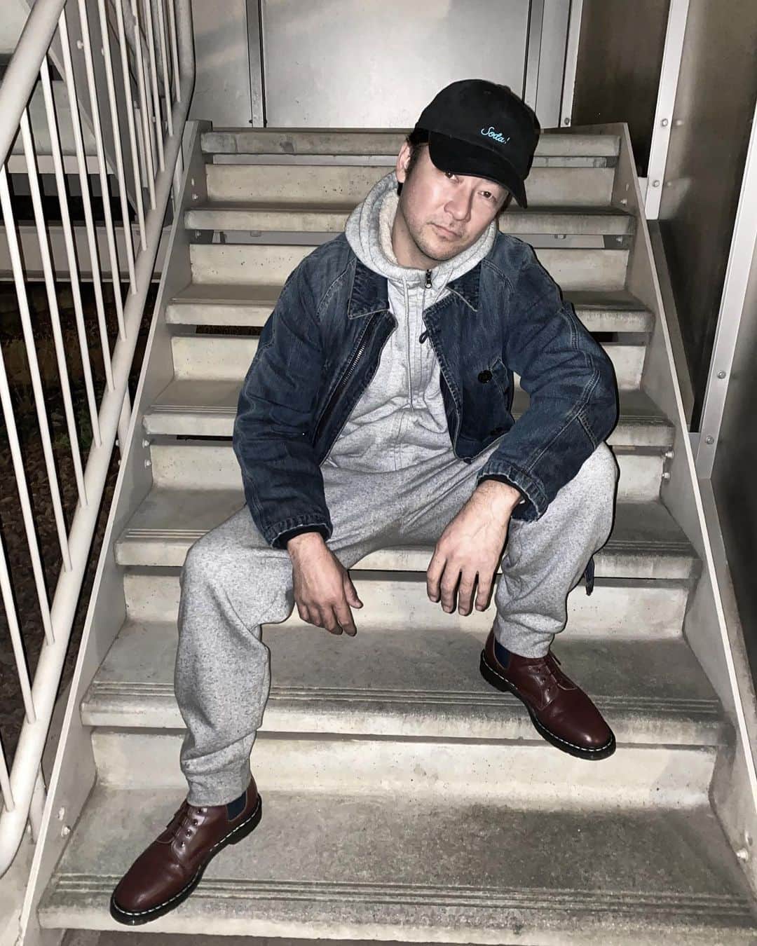 浅野忠信のインスタグラム：「‪#neighborhood のお気に入りマーチン‬」