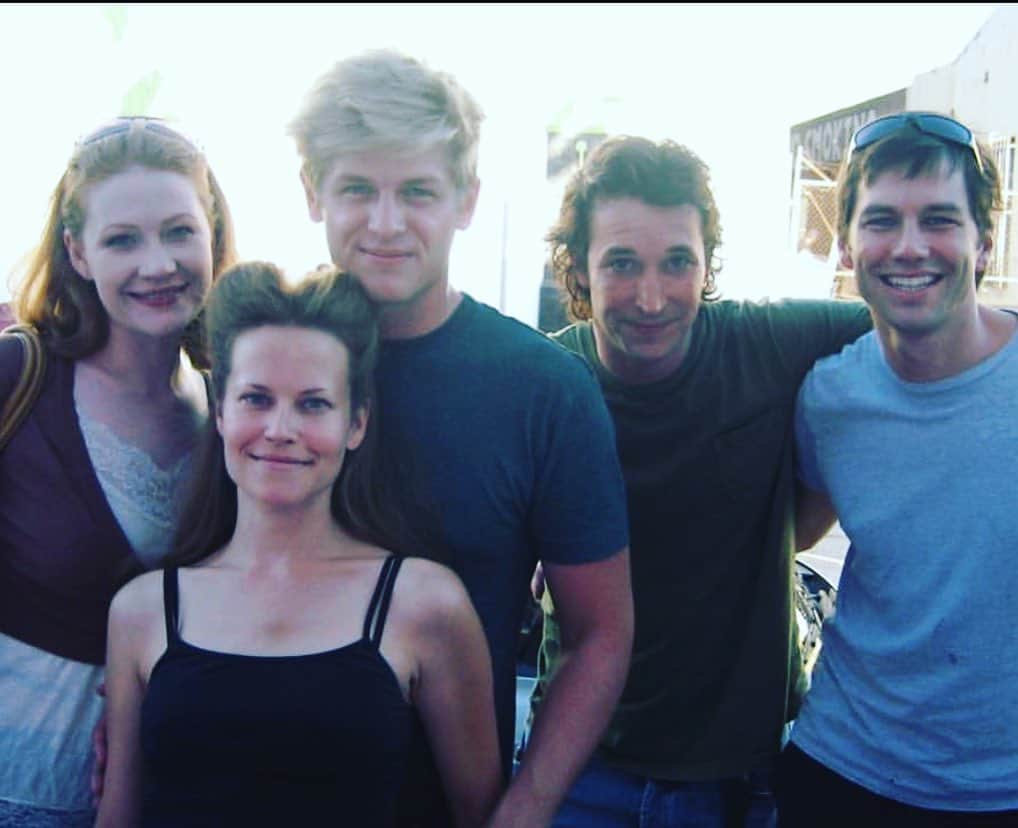 マイケル・グラント・テリーのインスタグラム：「Thank you for sharing this @stacyreedpayton ... wonderful memories from the first play I did in #losangeles at @theblanktheatre with #noahwyle directed by @danielhenningla ... I remember being bright eyed and reading “An Actor’s Handbook” by #stanislavski during breaks at rehearsal. It wasn’t too long after that I started class at @lisarobertsonstudio ... as an actor, we soak up so many experiences and use them to create the roles we play. From doing my first play in 3rd grade @germantownfriends (I played Snoopy) to doing 4 plays a semester @emersoncollege to acting on #bones ... so much has contributed to my process... but without a foundational core technique it’s easy for your work to be general and jumbled. Come take my 8 week intensive. I’d love to share what I’ve learned but also learn from you. Link in bio! #LRS #lisarobertsonstudio #dreamoflife #acting #tbt #throwbackthursday」
