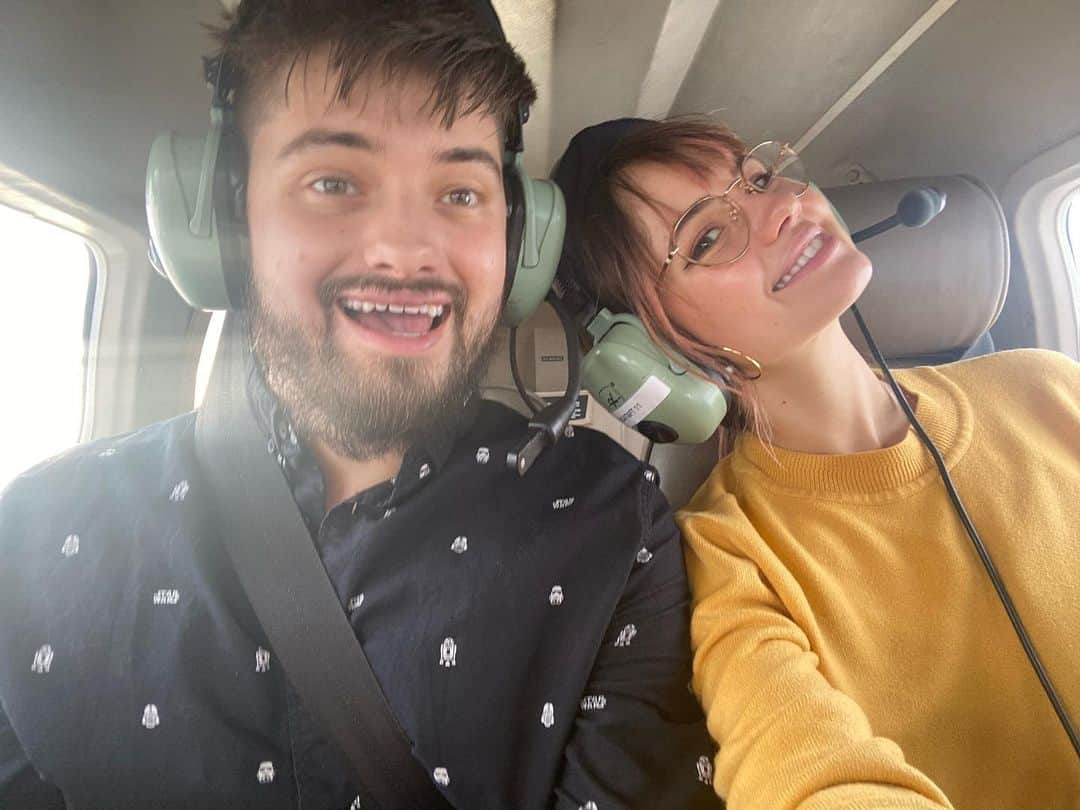 デビー・ライアンさんのインスタグラム写真 - (デビー・ライアンInstagram)「we went on a tour over New Orleans in this tiny plane!! 🆙➡️ ...what else did you think my shoes would say?」3月13日 6時49分 - debbyryan