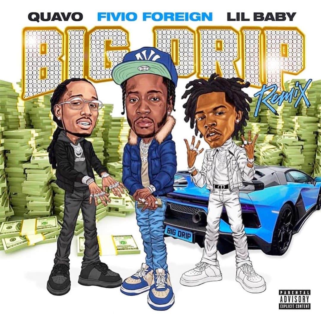 ファンクマスター・フレックスのインスタグラム：「TONIGHT 7PM! I GOT SUMTHIN! TURN ME ON! HOT97! @litdigitaldjs  @fivioforeign_8fs x @quavohuncho x @lilbaby_1 !!!!」