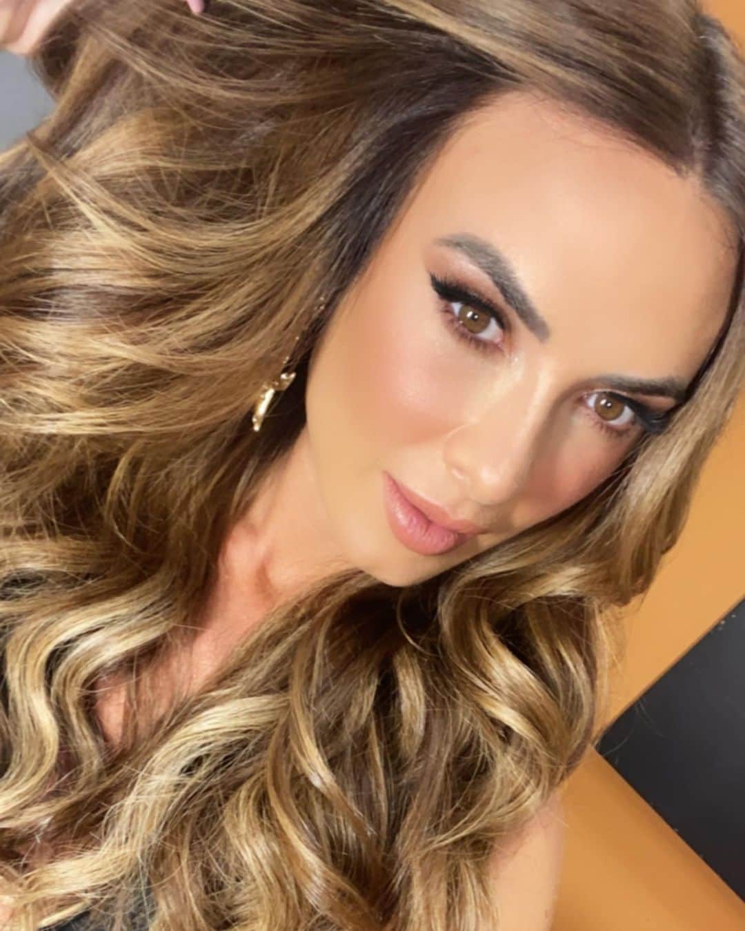 Nicole Bahlsさんのインスタグラム写真 - (Nicole BahlsInstagram)「Make e Hair @rodrigoramas ❤️」3月13日 8時33分 - nicolebahls