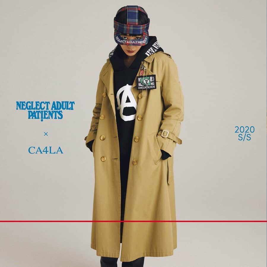 CA4LAさんのインスタグラム写真 - (CA4LAInstagram)「NEGLECT ADULT PATiENTS x CA4LA 2020AW 2020.3.13 [fri] in Stores! . NEGLET ADULT PATiENTS x CA4LA CROSS CAP [BLU] / ￥16,500- (tax in) . Model: リンリン from BiSH @lingling_lingling_bish . . 購入者にはセントチヒロ・チッチ(BiSH)、リンリン(BiSH)、月ノウサギ(GANG PARADE)、カエデフェニックス(豆柴の大群)を起用したビジュアルがデザインされたポストカード5枚セットをプレゼント。 . ➡https://ca4la.com/special/neglectadultpatients/2020ss/ . . ‪#NEGLECTADULTPATiENTS‬ ‪#CA4LA‬ ‪#CROSSCAP #CAP #キャップ‬ #BiSH #リンリン」3月13日 9時02分 - ca4la_official