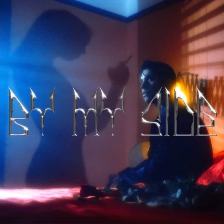 ソニア・ベン・アンマーのインスタグラム：「“BY MY SIDE” @blackatlass ft. Me out NOW 🤍 link in bio. Video soon ahhhh」