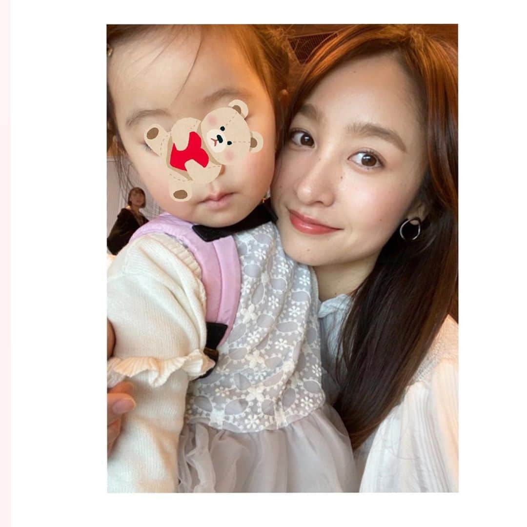 木口亜矢のインスタグラム：「こんにちは〜 お久しぶりです。 娘と☺︎ #2歳」