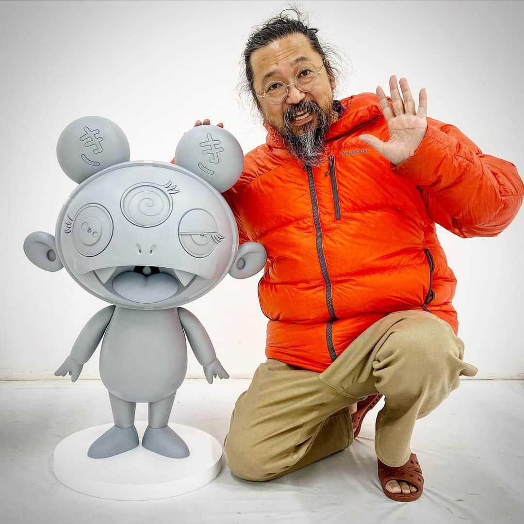 村上隆さんのインスタグラム写真 - (村上隆Instagram)「Kaikai 930mm h Kiki 775mm h Will coming!」3月13日 19時58分 - takashipom