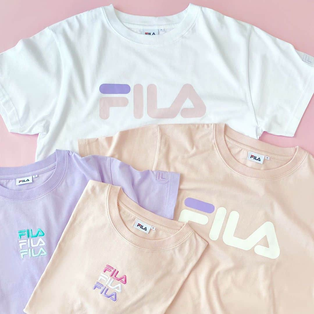 プラザ/PLAZAさんのインスタグラム写真 - (プラザ/PLAZAInstagram)「淡いカラーリングに映えるプリントがキュート💓「FILA」のTシャツです👚💗PLAZA・MINiPLA限定アイテム💜 . FILA Tシャツ TOKYO 各¥4,290(税込) ロゴ/刺しゅう 各¥3,520(税込) . #PLAZAピンク #PINK #ピンク #FILA #フィラ #Tシャツ #PLAZA限定 #PLAZA #プラザ #MINiPLA #MINIPLA #ミニプラ @plazastyle」3月13日 13時33分 - plazastyle