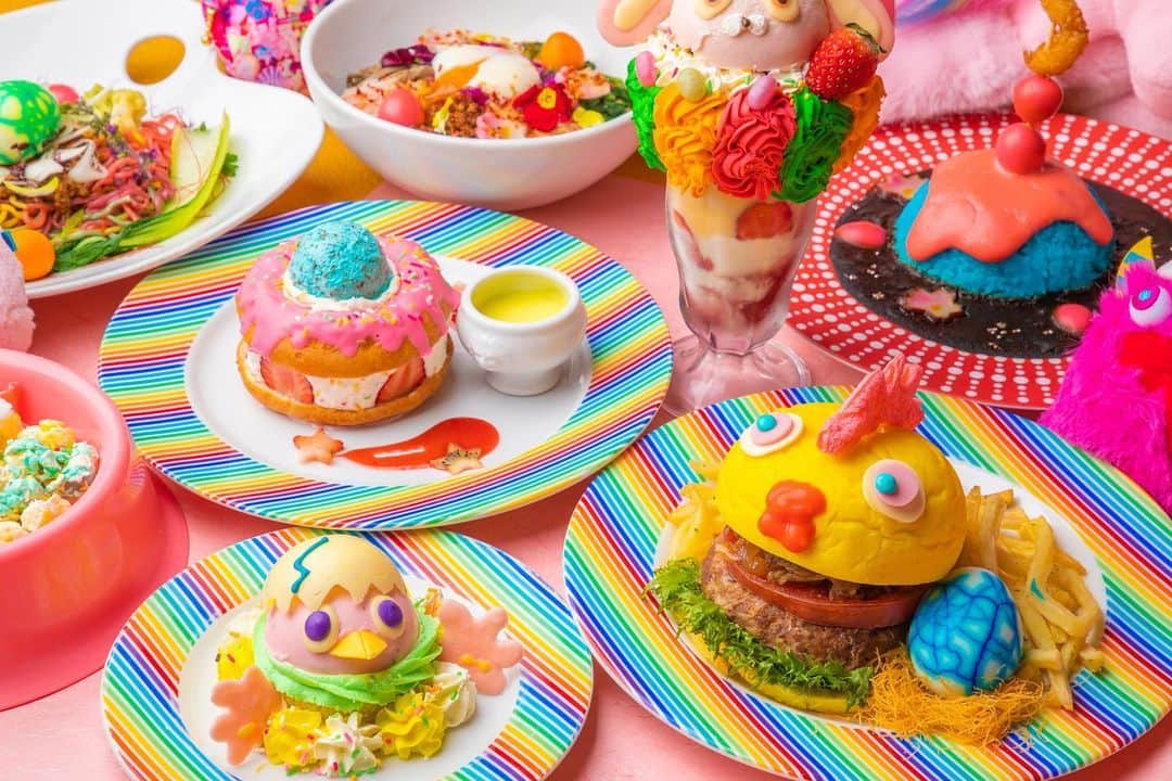 KAWAII MONSTER CAFEのグルメインスタ