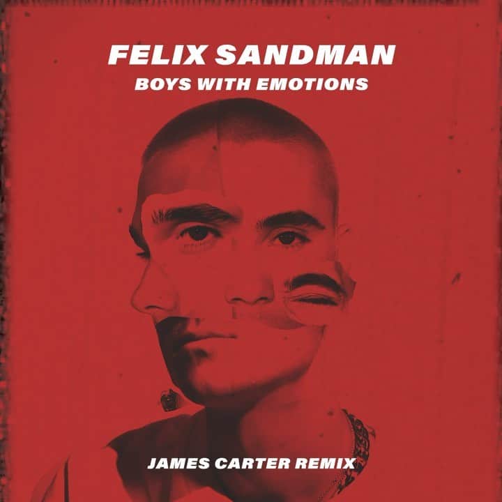 フェリックス・サンドマンのインスタグラム：「”BOYS WITH EMOTIONS” JAMES CARTER REMIX IS OUT NOW! I TOLD YOU IT SLAPS IT MAKES ME WANNA DANCE HARD! LINK IN BIO ENJOY」
