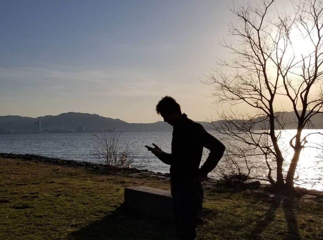 山本隆弘さんのインスタグラム写真 - (山本隆弘Instagram)「観光ではないよ！ ちゃんと仕事してるよ！ #石山寺  #びわ湖」3月13日 21時01分 - yamamototakahiro5