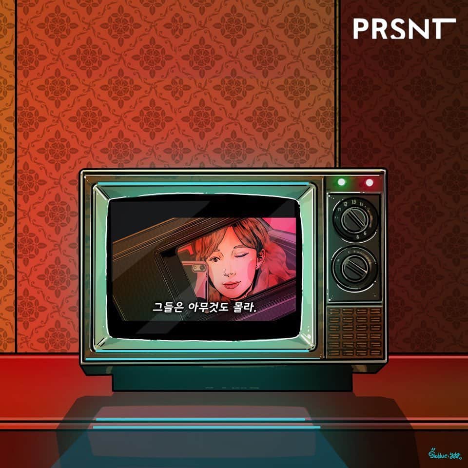 チョン・ジユンのインスタグラム：「프레젠트 네번째 선물입니당 ...❤️ 이번 프레젠트 곡은 엄청좋아요.ㅎㅎ#PRSNT #프레젠트 #그들은아무것도몰라 16일날 나와유 😘」