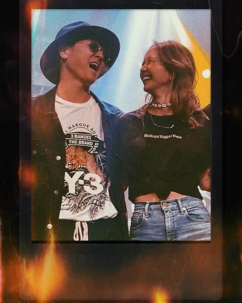 TAK-Zのインスタグラム：「“あの夏の”すきなひと🙋🏽‍♀️🔥🧏🏽 TAK-Z & Baby kiy 遂に盤で出たよ！ちぇっくしてね！ @spicy_chocolate23 @babykiy #あの夏の #渋谷レゲエ祭」