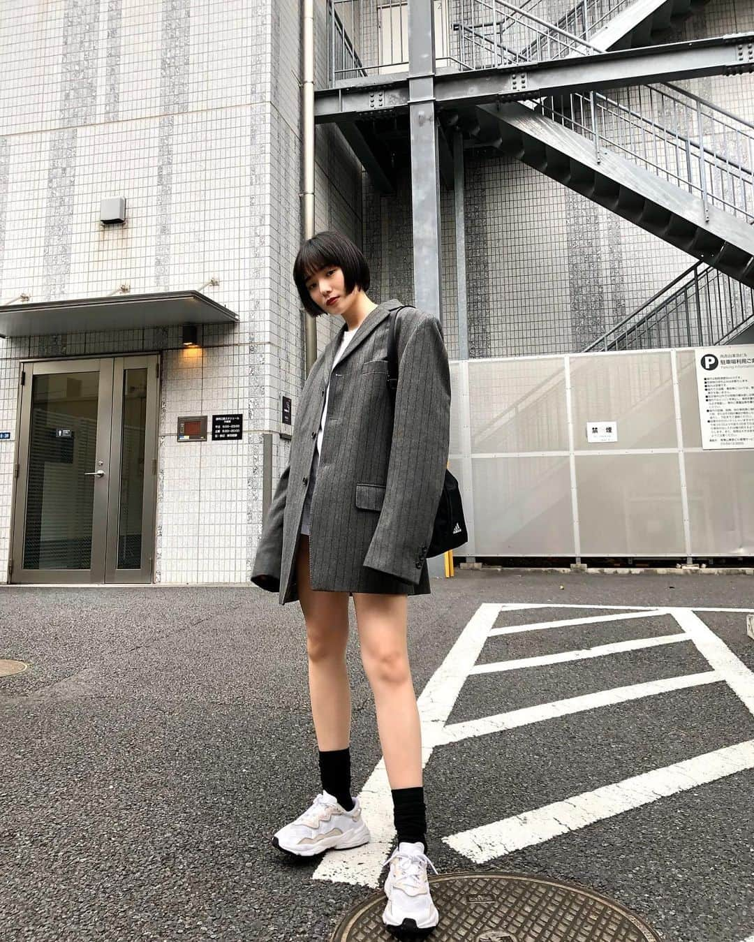 Mikako さんのインスタグラム写真 - (Mikako Instagram)「#vintage #adidasoriginals #moussy」3月13日 22時02分 - mikako_faky