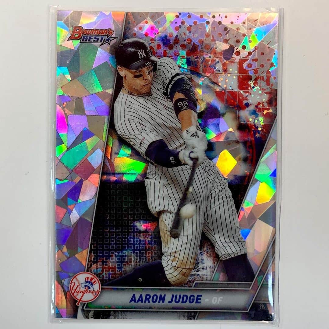 のインスタグラム：「♡ ♡ ❤Aaron Judge❤ ・ スタッフさんがJudgeのカードくれました✨※本日 ・ LOVE❤JUDGE まりあより ♡ ♡  #AaronJudge ❤」