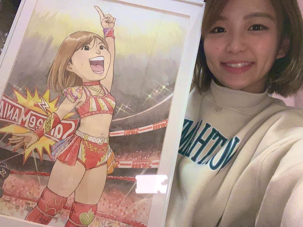 Sareeeさんのインスタグラム写真 - (SareeeInstagram)「素敵な絵をプレゼントしていただきました！！ 見た瞬間、涙がでた！！ 本当にありがとうございます😊  #Sareee」3月13日 23時30分 - sarray_wwe