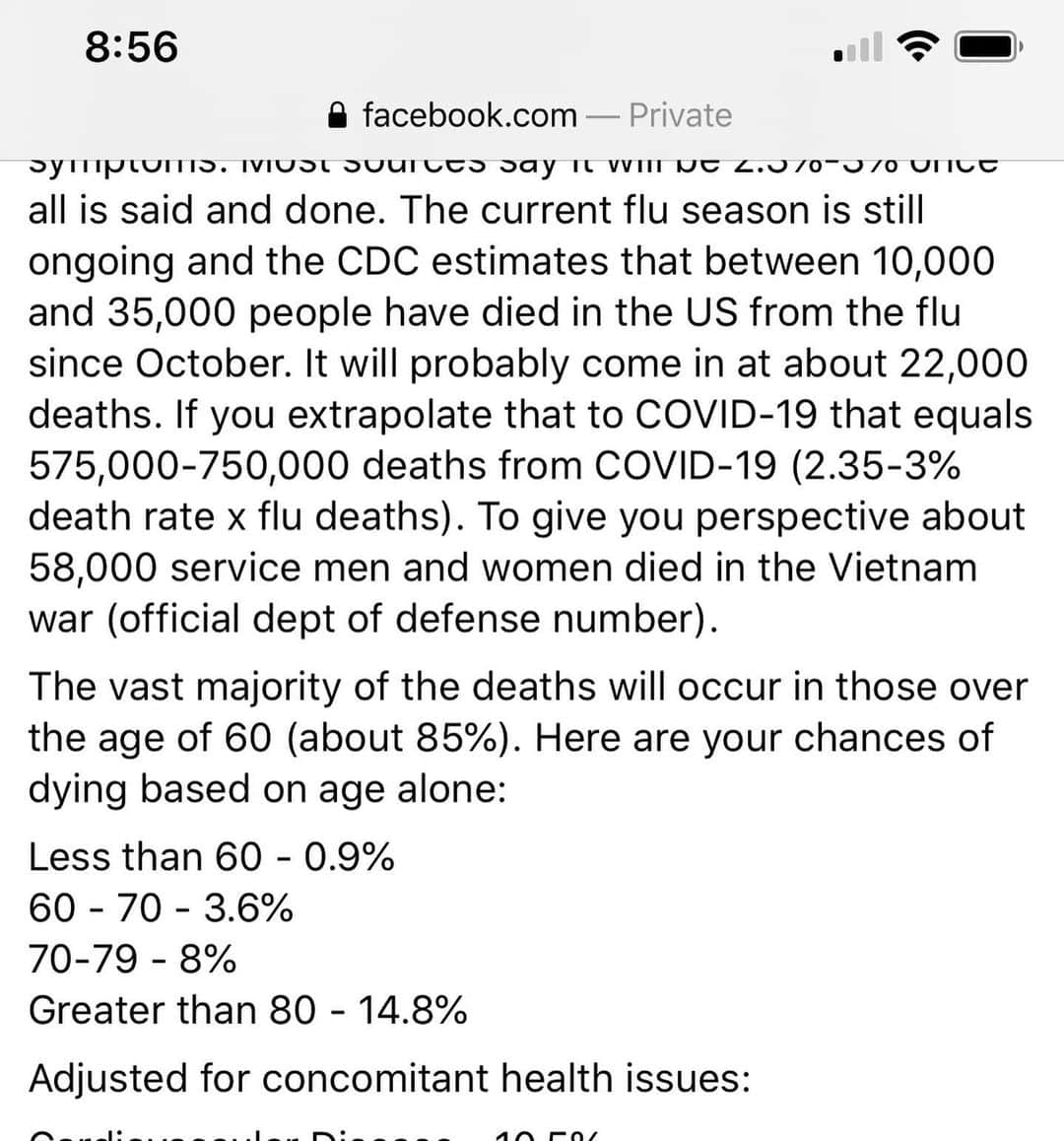 ジェリー・ライアンさんのインスタグラム写真 - (ジェリー・ライアンInstagram)「Some good information here on this pandemic. We all need to be taking this seriously. #coronavirus #washyourdamnhands #wereallinthistogether」3月14日 1時59分 - jerilryan