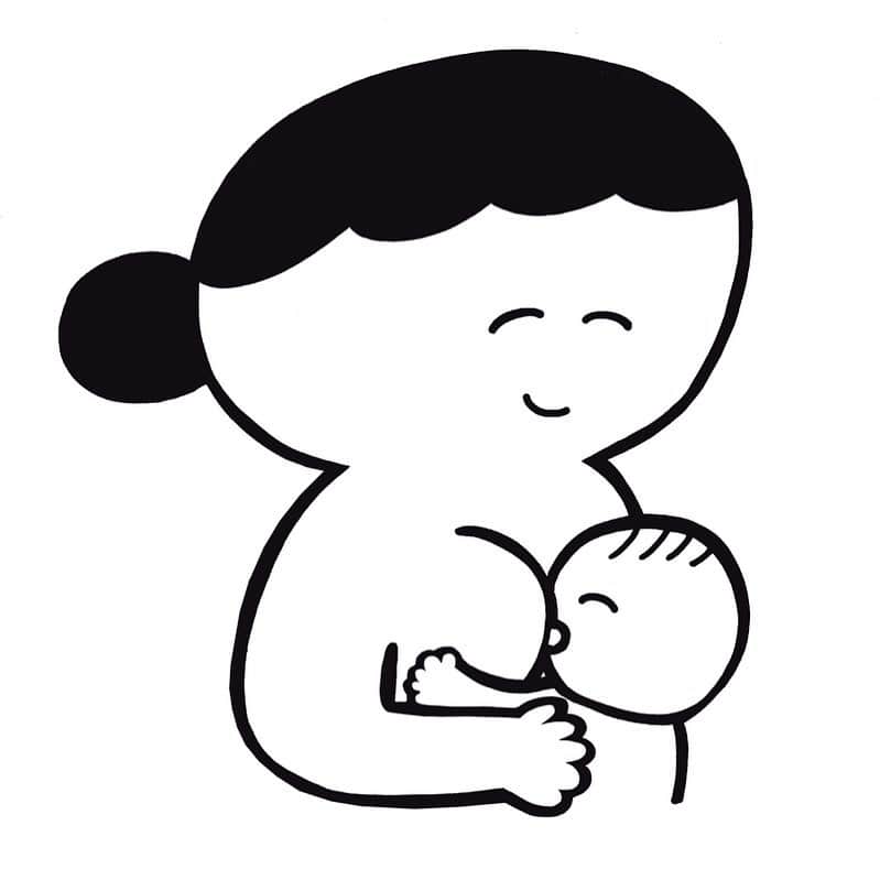 Boojilのインスタグラム：「赤ちゃんと過ごしていると、朝からキラキラの笑顔で接してくれるから、この世界で起こっている問題なんて、本当は現実でないような気になってくる。  世界は揺れているけれど、きっといつかまた落ち着きを取り戻すし、始まれば終わりがあるように、終わればまた始まりがある。  人の命がその繰り返しであるように、よいことも、わるいことも。  みんなが穏やかに過ごせることを願っています。  #赤ちゃんのいる生活  #こどものいる暮らし  #赤ちゃん #育児  #illustration  #illustrator」