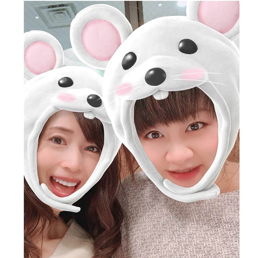 中野公美子さんのインスタグラム写真 - (中野公美子Instagram)「昨日は、田中有紀美ちゃんとランチ🍽💖 ゆきみちゃんのほんわかと柔らかな雰囲気に癒された〜☺️💕 ランチ後のゆきみちゃんの 「トップス早く行こ❣️」が可愛すぎた！笑 久し振りに会えて嬉しかったよ💖 ゆきみちゃんありがとう💖  #ランチ #癒し #田中有紀美　ちゃん #アプリで遊んだので載せさせてね」3月14日 11時04分 - kumikorion