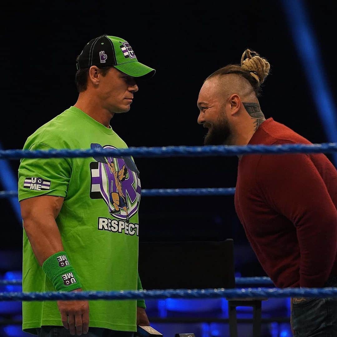 WWEさんのインスタグラム写真 - (WWEInstagram)「#BrayWyatt’s mind games continue...is @johncena to blame for his downward spiral?! #Smackdown」3月14日 11時15分 - wwe