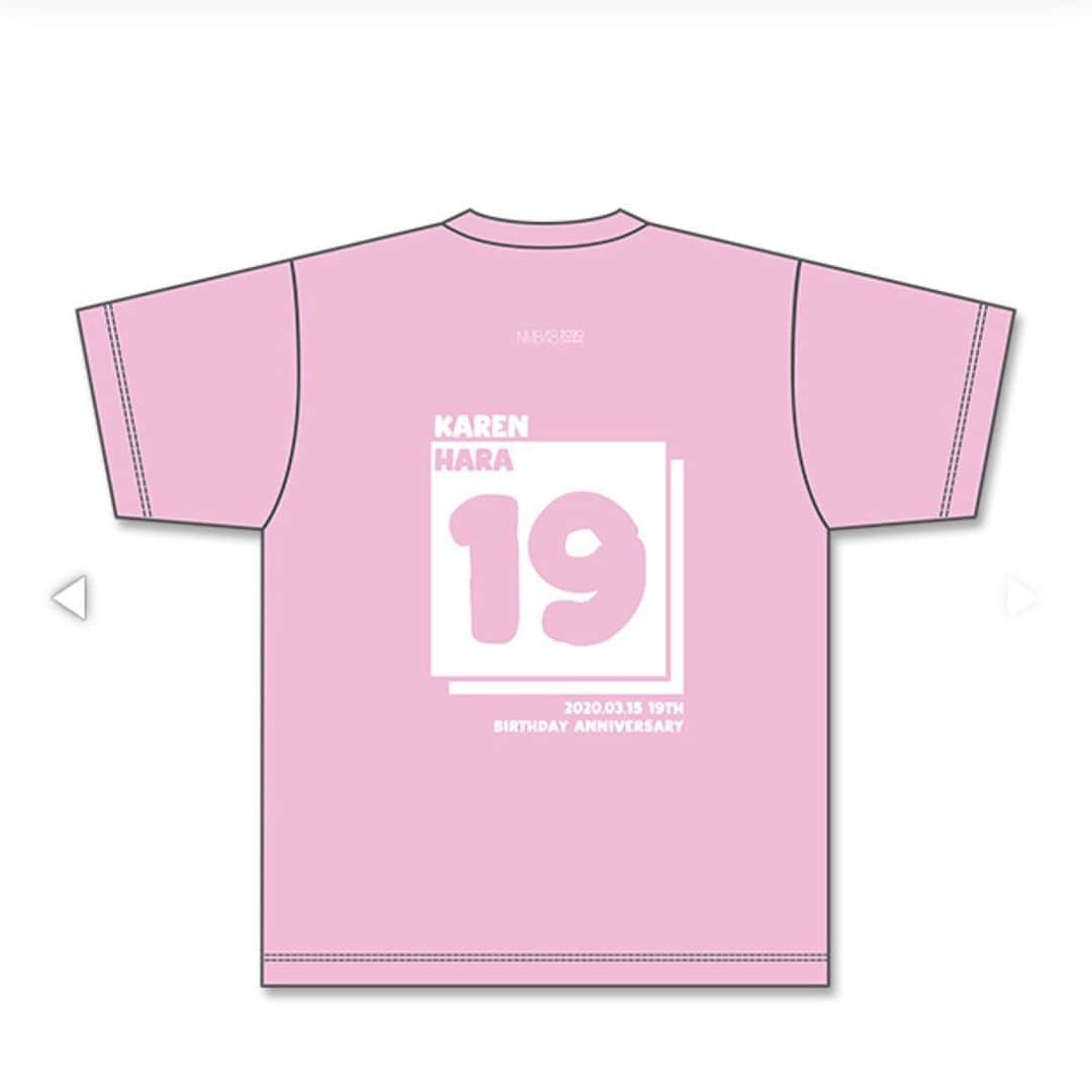原かれんさんのインスタグラム写真 - (原かれんInstagram)「᯽ 2020原かれん公式 生誕Tシャツ . . . 3/15で19歳になるワタクシの 2020年度のデザイン生誕Tシャツとキーホルダーが NMB48 オンラインショップと公式ショップで 発売です . . ことしも安定のピンク . 手書きで『ぴろぴろ』やっときました . . . 沢山ぴろぴろビームのレスが貰える 魔法の『ぴろT』ぜひ♡♡♡ . . . ❥﻿NMB48公式 @nmb48_official . なくなり次第終了です♡お早めに . . . #生誕祭 #生誕tシャツ #ぴろぴろ #ひろt  #原かれん #かれんたん #nmb48  #birthday #19th #01 #instagood  #kawaii #hairarrange #ootd #instafashion  #오오티디 #데일리룩 #패션 #옷스타그램  #패션스타그램 #셀카 #selfie #ピンク加工 #기념일 #記録用post #限定」3月14日 12時00分 - karen_hara315