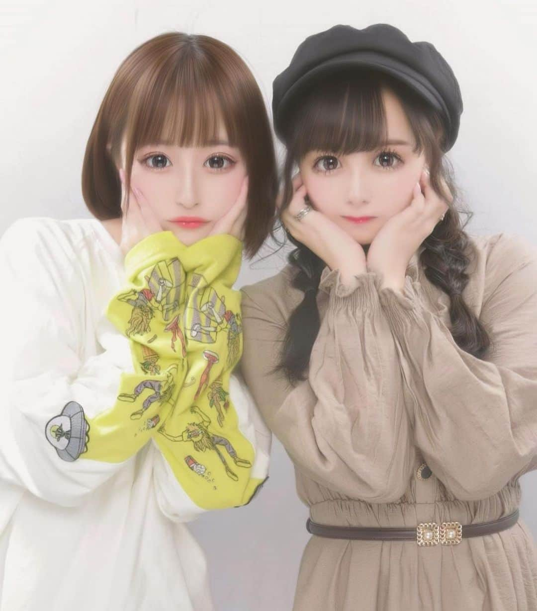 山本優菜さんのインスタグラム写真 - (山本優菜Instagram)「久しぶりに会えました🥰✌️ 安定にかわいい」3月14日 23時26分 - yamamoto__yuna