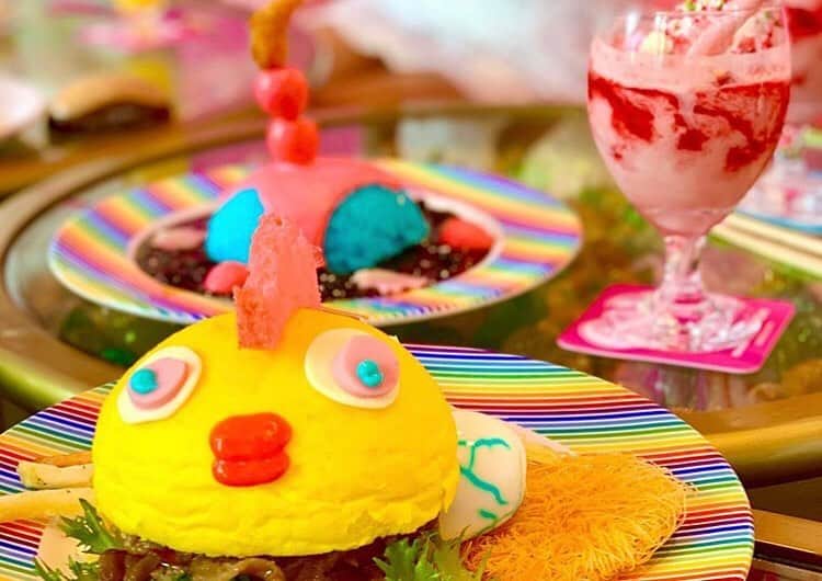 KAWAII MONSTER CAFEのグルメインスタ