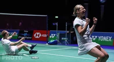 のインスタグラム：「Thank you All England for making this years edition one to remember. We have played some crazy badminton but it wasn’t enough to put us through to the semifinals... on another note @bwf.official finally decided to postpone all our upcoming tournaments until 12 April. That means no Swiss, India, malaysia and Singapore Open for us. The situation regarding olympic qualification points still remains unclear. I’ll be back with an update as soon as we know more. Stay safe people!」