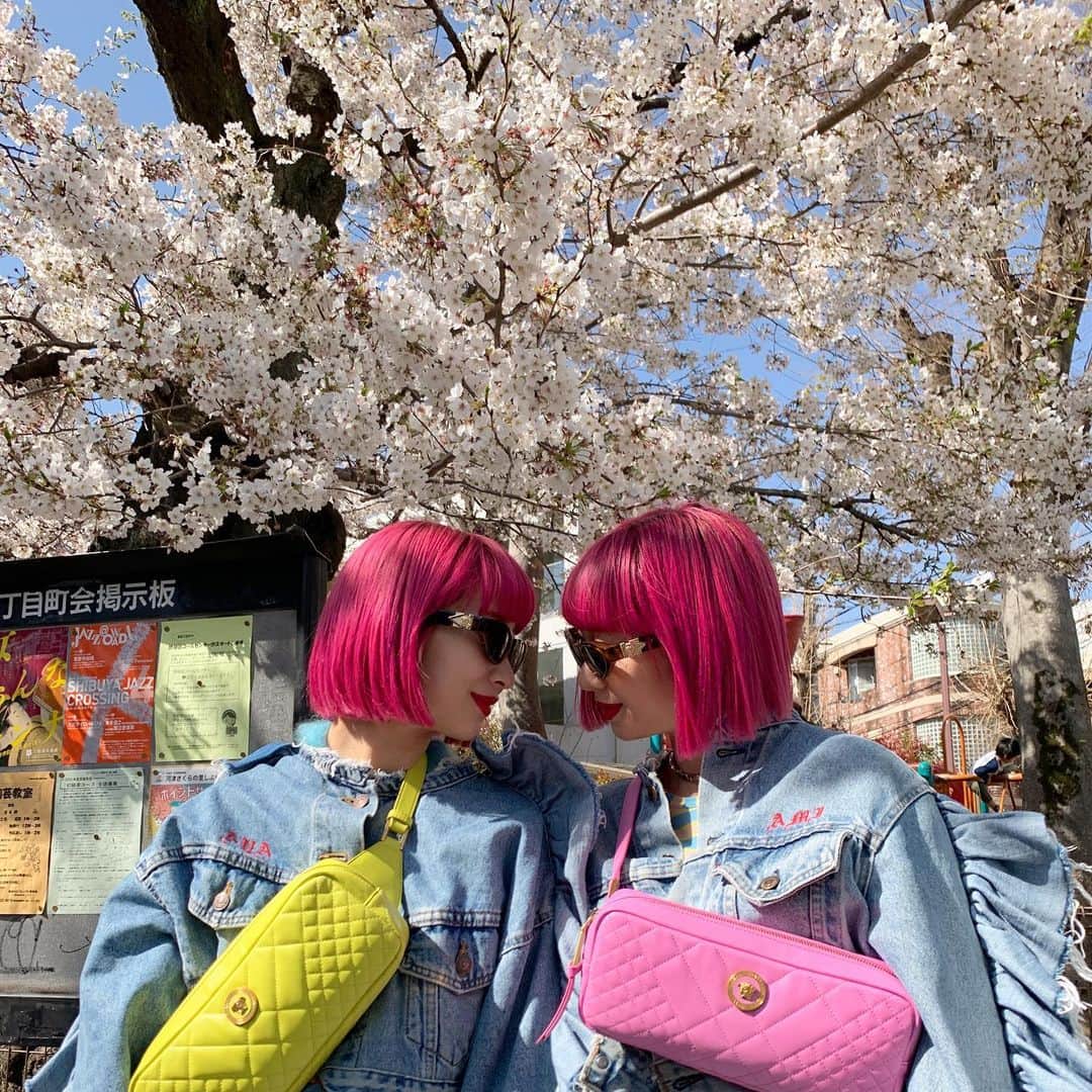 AYAさんのインスタグラム写真 - (AYAInstagram)「桜が舞うころ世界に平和な春が訪れますように。🌸」3月14日 17時56分 - ayaxxamiaya