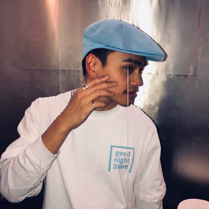 のインスタグラム：「[#REIJINGALLEY] #FlowBack #sk8 #street #2020 #fashion #kangol  #skyblue #whiteday #beep」