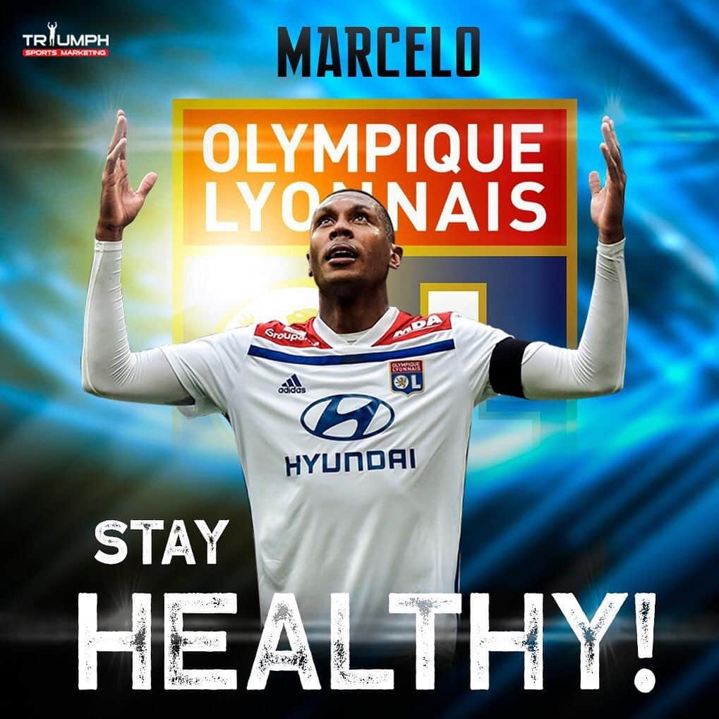 マルセロ・アントニオ・ゲデス・フィリォさんのインスタグラム写真 - (マルセロ・アントニオ・ゲデス・フィリォInstagram)「Take care of yourself and your family! Stay healthy during these difficult times. . . #france #ligue1 #football #lyon #lyonnais #olympiquelyonnais #futebol #brasil」3月15日 4時38分 - marceloguedesfilho