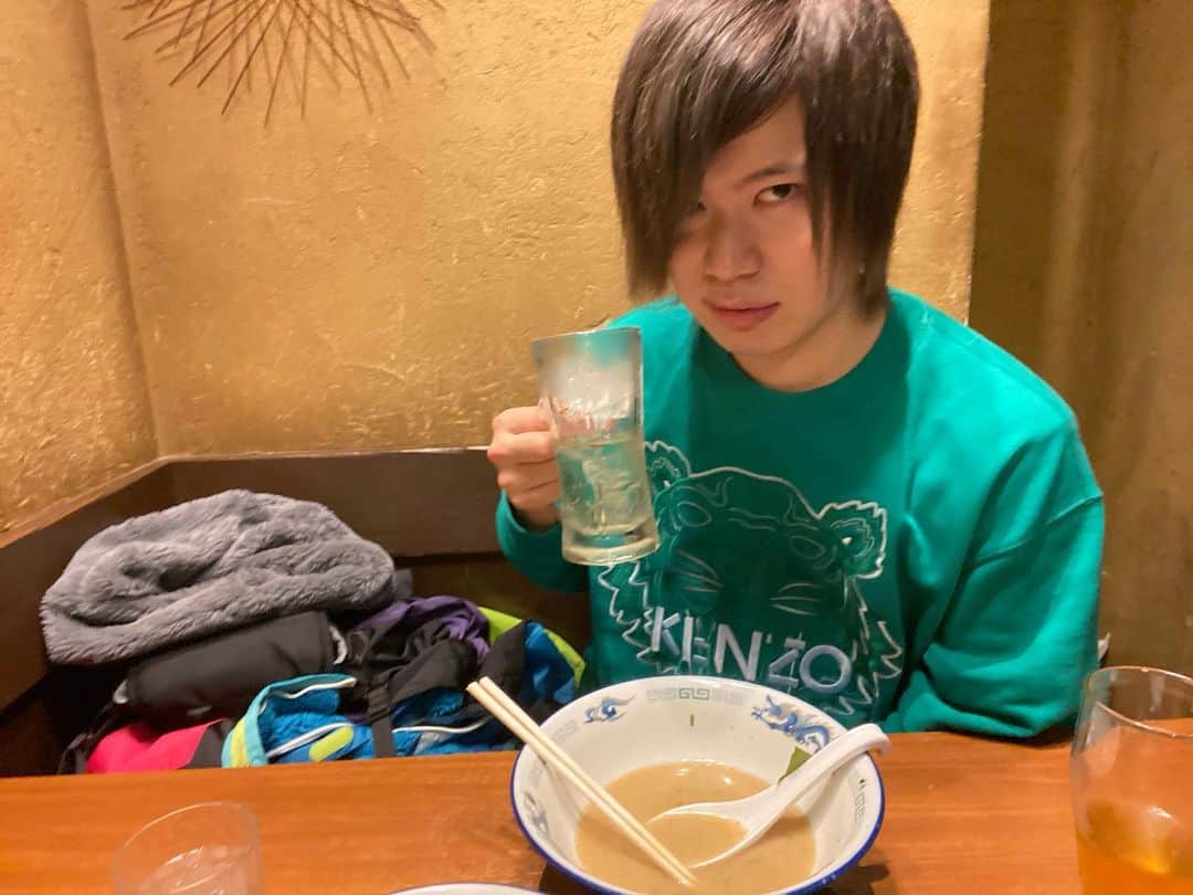 地獄寺紅蓮丸のインスタグラム：「アイラブ潮ラーメン」