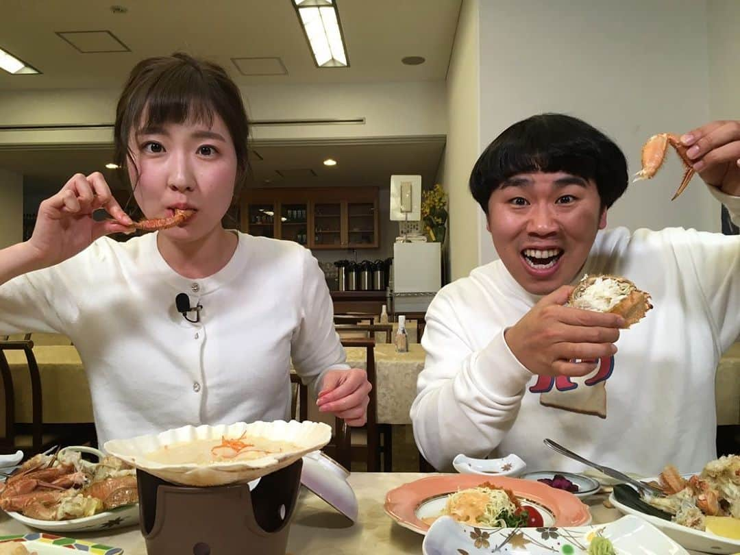 世永聖奈さんのインスタグラム写真 - (世永聖奈Instagram)「👍🎶﻿ ﻿ 『いいね！』﻿ ご覧頂きありがとうございました！﻿ ﻿ 金子智也さんと一緒に﻿ 道北を巡るツアーを紹介しました🚌﻿ ﻿ 地元でのロケは恥ずかしさもありますが﻿ 育った場所に帰るのは嬉しいものですね😊﻿ 温かく迎えてくれてありがとうございました！﻿ ﻿ 道北には美味しいもの、綺麗な景色が沢山あります。﻿ 安心してお出かけできる日が早く戻ってくるように、 うがい手洗い、咳エチケット続けていきましょう！﻿ ﻿ また明日からも元気に！﻿ 笑顔多めで過ごせますように☺️🌸﻿ ﻿ #HBC #北海道放送 #いいね﻿ #道北まんぷくバスツアー #ツアー﻿ #増毛町 #留萌市 #猿払村 #宗谷岬 #稚内市﻿ #エビ #国稀 #ホタテ #カニ﻿ ﻿ #金子智也 さん #ミュージシャン﻿ #おかっぱ #弾き語り﻿ #喜多よしか さん #笑い声 #かわいい﻿ ﻿ #アナウンサー﻿ #石崎輝明 #カレー好き﻿ #堰八紗也佳 #プレミアムな顔﻿ ﻿ #世永聖奈 #セナスタグラム﻿ #幼少期の夢 #モーニング娘﻿」3月15日 18時25分 - hbc_yonagasena