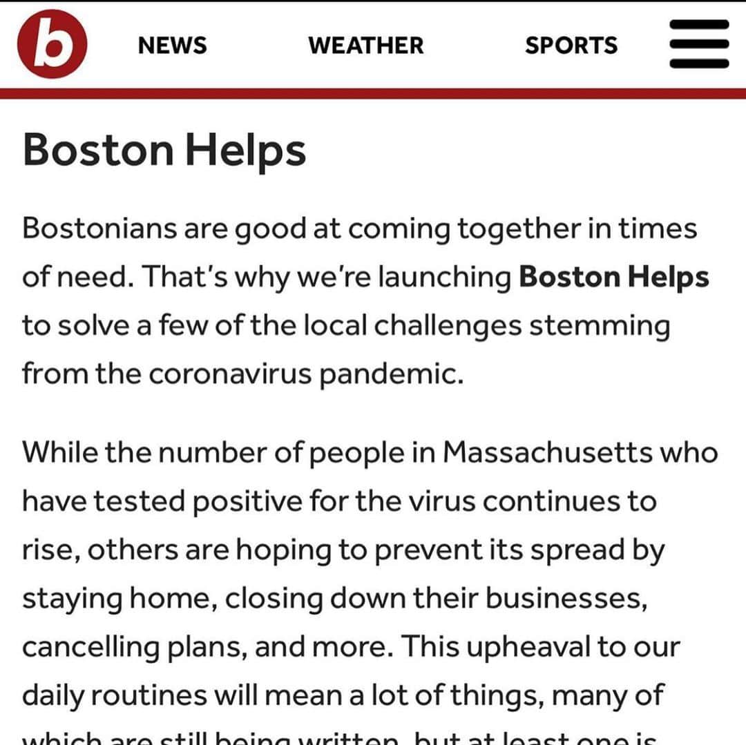 エリザ・ドゥシュクのインスタグラム：「#Repost @linda_pizzuti with @get_repost ・・・ In times of crises, you always see the helpers appear. Those who open their hearts to help their neighbors. @boston built a simple page to connect the people who need help with those who can help. We also have community resources for where to access food if needed, a foundation to support if so moved, and links on how to donate blood.  If someone in Boston needs help during this crisis, please don’t hesitate to post here.  Thank you to the helpers everywhere. 🙏💗 Boston.com/Boston-helps  #bostonhelps #boston」