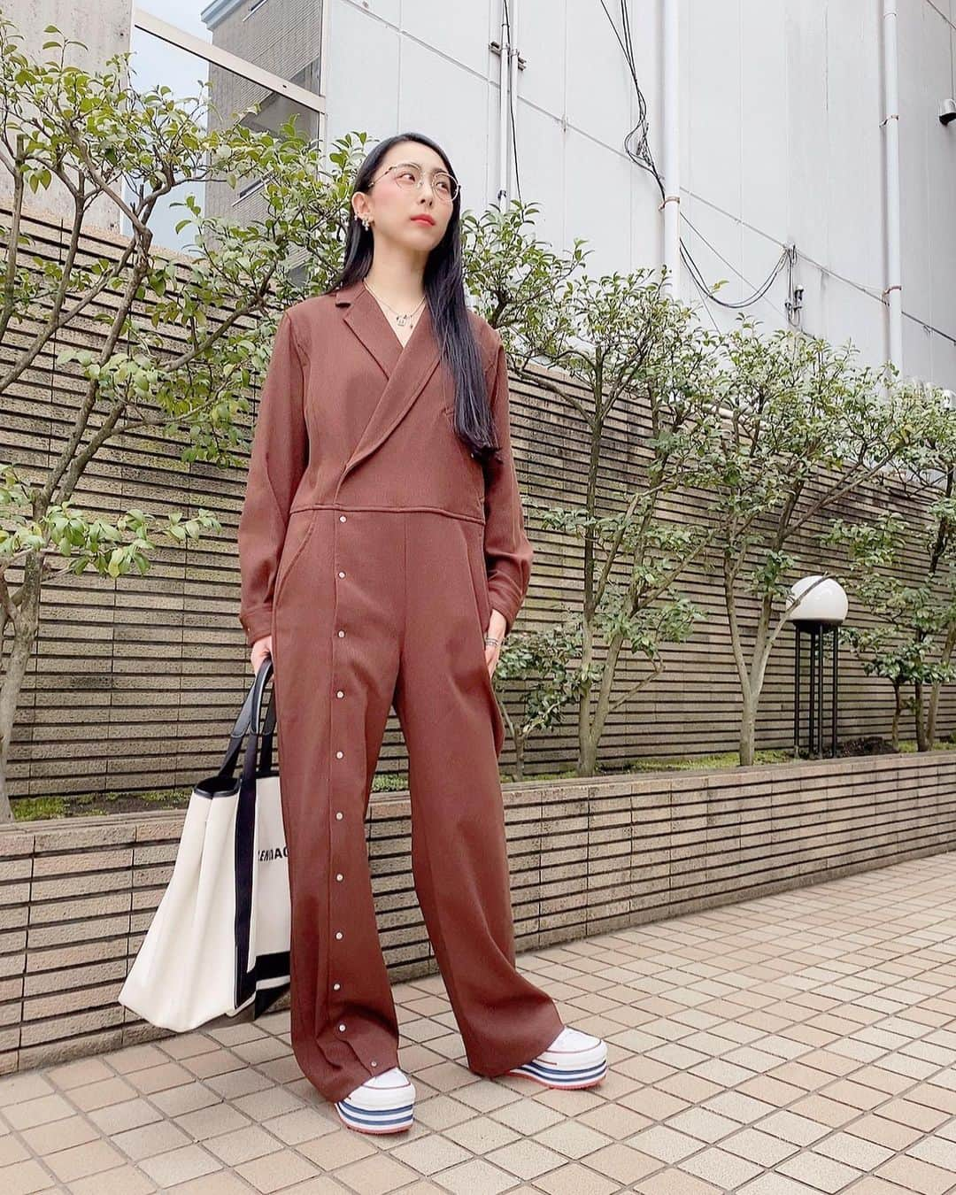 彩姫のインスタグラム：「﻿ ﻿ かなみちゃんが「かわいい、かわいい」って言ってくれたんだよ！ #ootd はこちらです。﻿ ﻿ ﻿ #bandmaid﻿ #saiki」