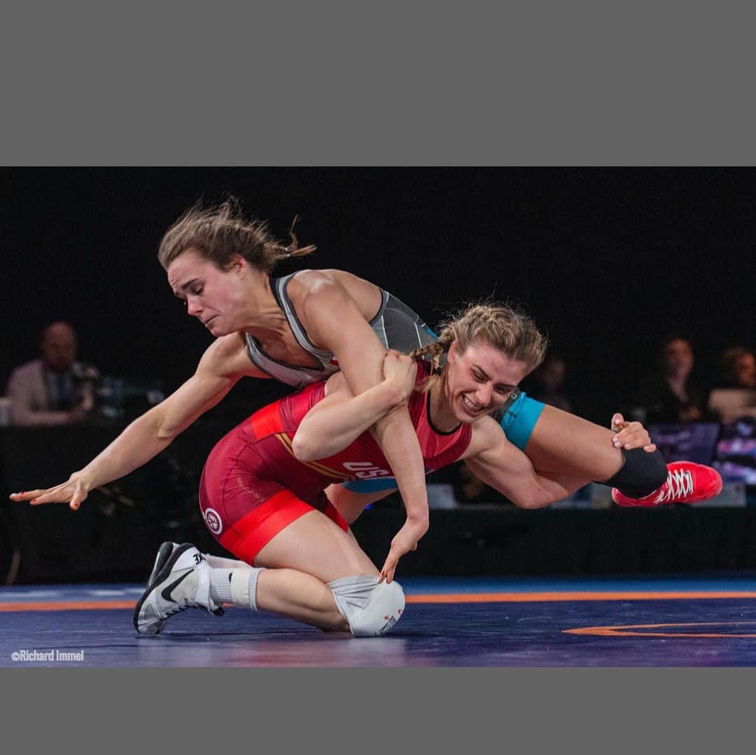 のインスタグラム：「The plan going into this weekend: control what you can control, and if you give me the opportunity I’m going to take it... One match at a time. Four in a row. Back on the international circuit. So many emotions this weekend but mainly gratitude to God, my family, coaches, support staff and everyone who helped achieve this goal of qualifying the weight for the Olympics. One more step towards my goal. Thanks everone ❤️ @capital_wrestling_club @treigninglab @chaseperformance_22 @neuroathlete 📸: @richardimmel」