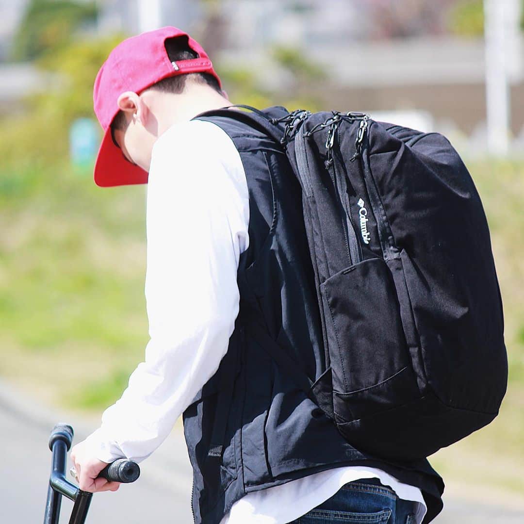 田丸なおとさんのインスタグラム写真 - (田丸なおとInstagram)「I got new bag-pack by @columbia_jp @columbia.tokyo  Perfect size when I’m pedaling wherever.  #columbia#columbiatokyo#bagpack」3月15日 21時00分 - naototamaru