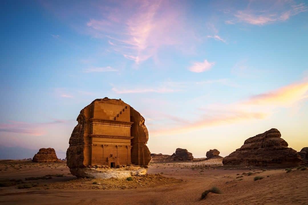 National Geographic Travelさんのインスタグラム写真 - (National Geographic TravelInstagram)「Photo by @jonathan_irish | Just north of the town of Al Ula, Saudi Arabia, is one of the most beautiful archaeological sites in the world: Hegra. The southernmost city of the ancient Nabataean Kingdom (also known for the incredible structures at Petra farther north in Jordan), Hegra is an absolute gem in the desert. Built in the first century B.C. and made up of 131 rock-cut tombs with ornamental facades, Hegra became Saudi Arabia's first UNESCO World Heritage site in 2008.」3月15日 21時07分 - natgeotravel