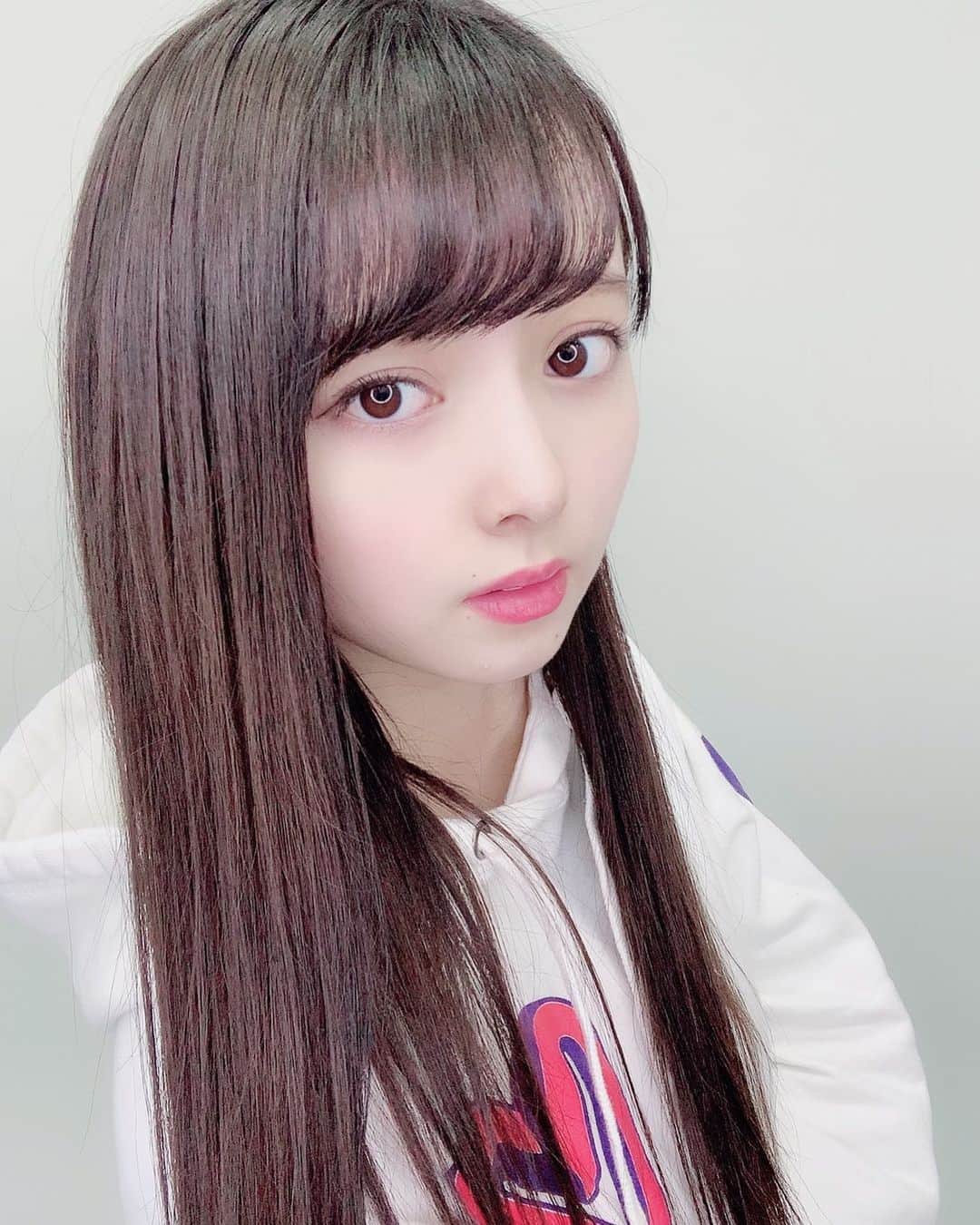 のインスタグラム：「ふわふわパーカーみんなも着てね！❤︎」