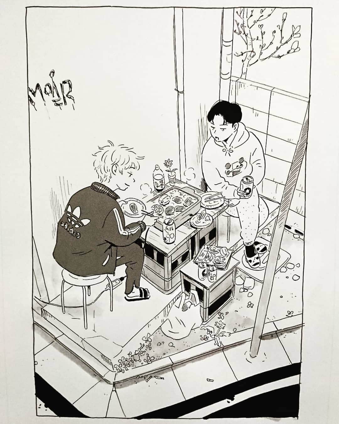 真造圭伍のインスタグラム：「近所の友達。」