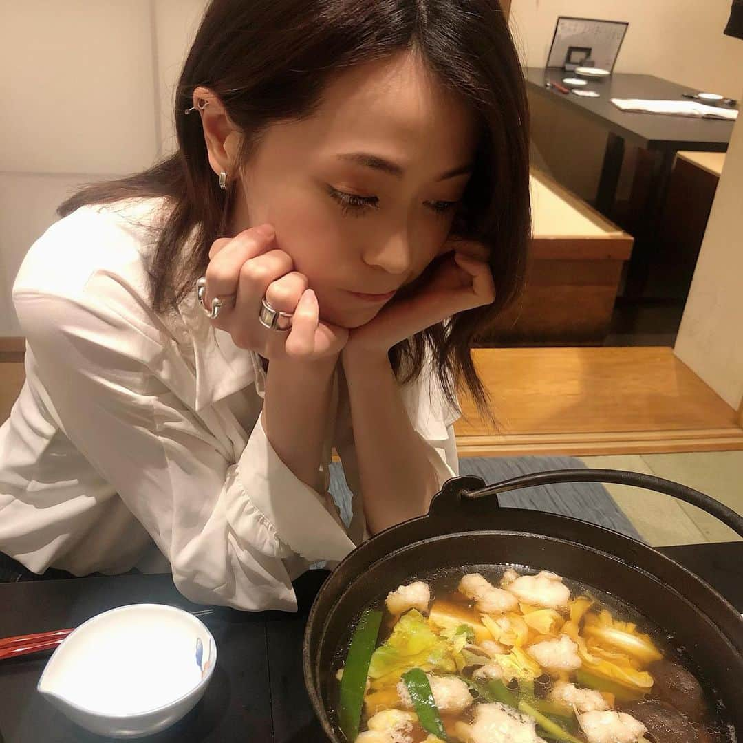 坂田梨香子さんのインスタグラム写真 - (坂田梨香子Instagram)「久々に外食、久々のお酒🍶 美味しかった〜🤤❤️」3月15日 21時59分 - rikakosakata_official