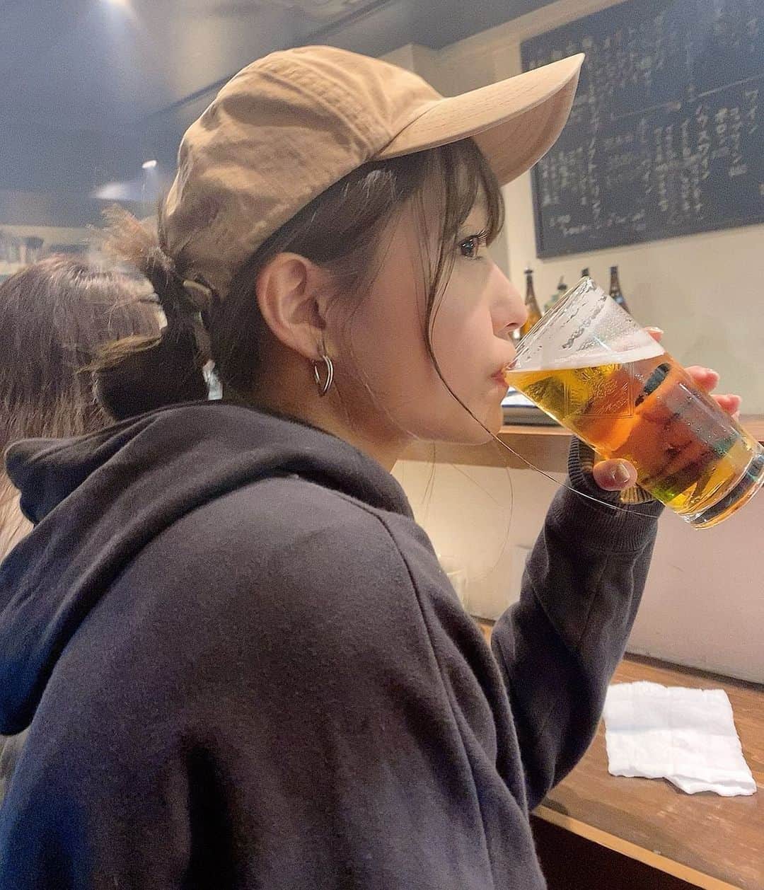堤ゆきみのインスタグラム：「今日もビールが美味しいです🍻」