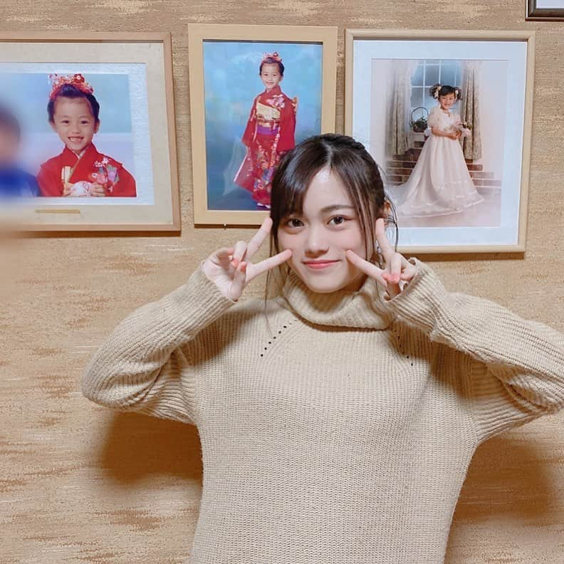 春本ゆきのインスタグラム：「おばあちゃんちにある春本ゆき博物館🥰🙋‍♀️ #春本ゆき博物館」