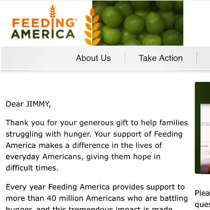 ジミー・ファロンさんのインスタグラム写真 - (ジミー・ファロンInstagram)「Right now I'm thinking about what we can do to help our most vulnerable populations - children who are losing the one meal they may rely on per day, our friends and family who are facing job issues, the elderly, and low-income families.  My family made a donation to @FeedingAmerica, who are working tirelessly to feed those in need around the country. http://bit.ly/2vVjLTD Please join us. Any donation is GIANT - and speaking of tirelessly - my man @ChefJoseAndres' org @WCKitchen is again showing us all what we can be as we work through these weird times. Sending love and thanks. #ChefsForAmerica」3月16日 0時06分 - jimmyfallon