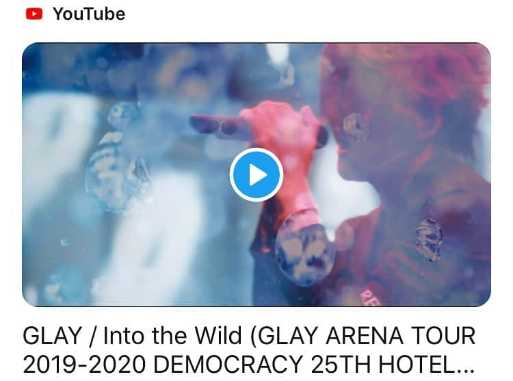 ハジメタルさんのインスタグラム写真 - (ハジメタルInstagram)「GLAY / Into the Wild (GLAY ARENA TOUR 2019-2020 DEMOCRACY 25TH HOTEL GLAY THE SUITE ROOM)  youtu.be/JNERjK05b18  演奏で参加させて頂いた横浜アリーナ公演のライブ映像がYouTubeで公開されました。  3月11日(水)リリースの『REVIEW Ⅱ-BEST OF GLAY-』に収録される「Into the Wild」のライブ映像を公開！ SUBARU「レヴォーグ」のCMソングとしてもお馴染みである。CMのためにTAKUROが書き下ろしたこの曲は、爽やかで疾走感あるサビからは想像できない幻想的な楽曲となっており、GLAYの新たな境地とも言えるナンバーである。  2019年11月から2020年1月まで行われていた「GLAY ARENA TOUR 2019-2020 DEMOCRACY 25TH HOTEL GLAY THE SUITE ROOM」の横浜アリーナ公演の映像となってる。 https://www.glay.co.jp/review2/index.php  是非、ご覧ください。  #GLAY #intothewild  #hotelglay #横浜アリーナ #review2」3月16日 0時20分 - hajimetaldeath