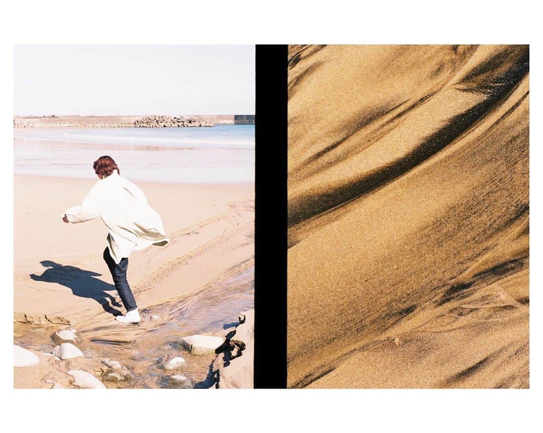 のインスタグラム：「海 #film #35mm #ハーフカメラ」