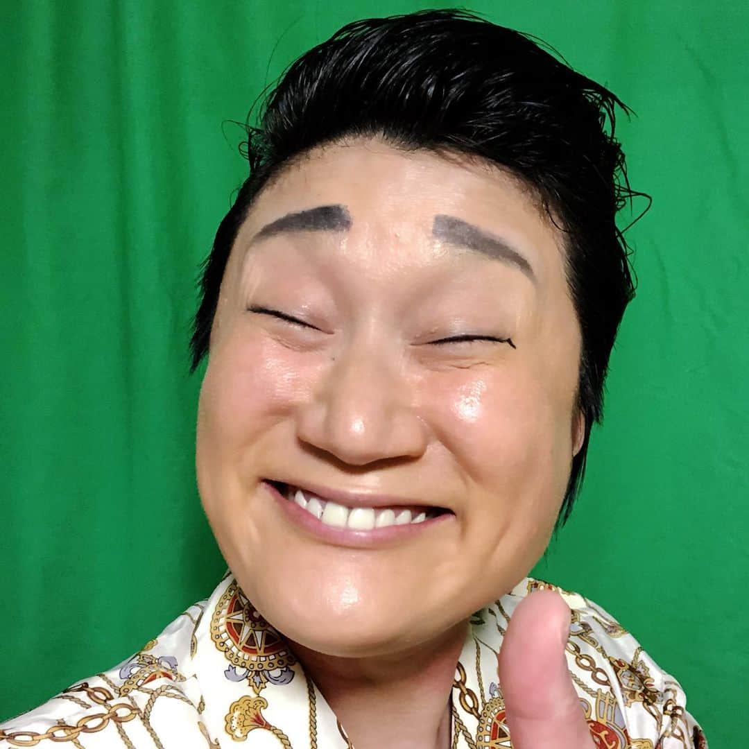 イーちゃんのインスタグラム：「‪言われたのをやりつづけたものまね みやぞん最高やん #みやぞん #イッテq  #ものまね #ものまねメイク」