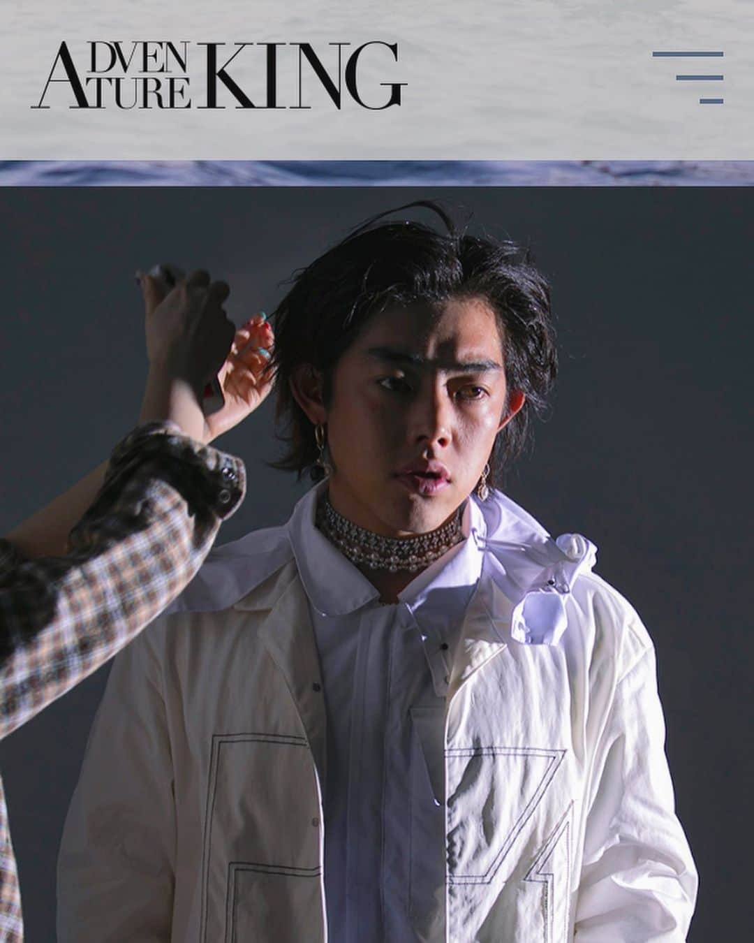 吉村界人さんのインスタグラム写真 - (吉村界人Instagram)「#吉村界人#連載 「Man in the mirror」 「adventure king」 #mv#撮影#記事#メイキング #新曲 https://adventureking.jp/」3月16日 11時55分 - kaito_.yoshimura