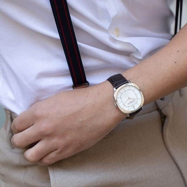 のインスタグラム：「オートゥイユウォッチ⌚️ メンズウォッチ . . . #sainthonorewatch  #サントノーレパリ #オートゥイユ @saint_honore_paris_jp」