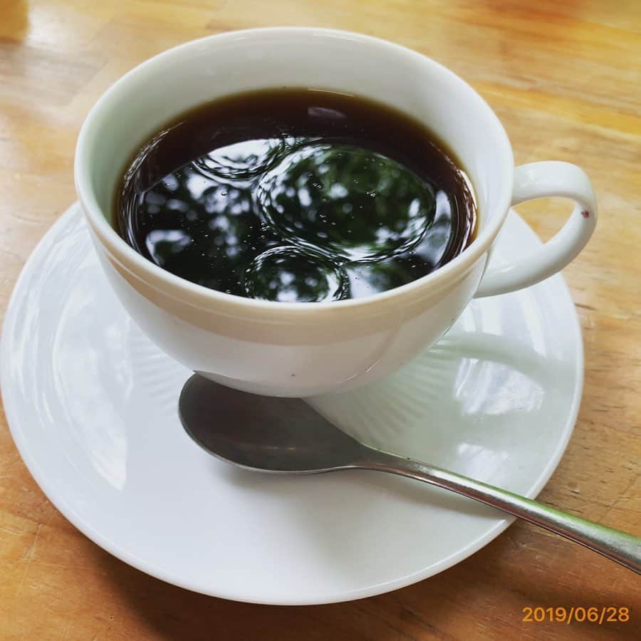 のインスタグラム：「【☕️2384軒目☕️】 鳩ノ巣駅 絶景カフェ ぽっぽ  2019.6.28  #喫茶店がそこにあるから #珈琲があればいい」